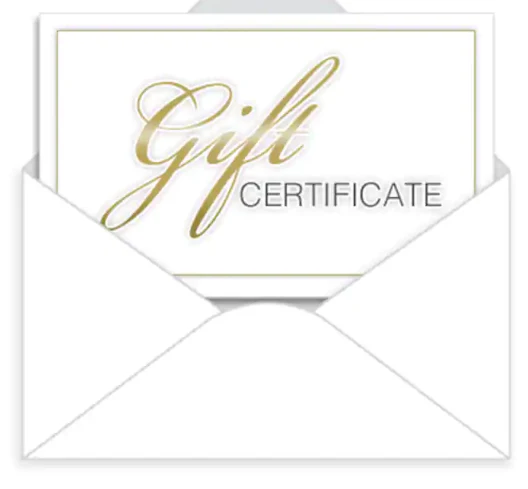 Gift Certificate Gift Certificate