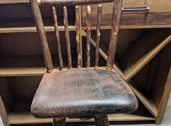 Amish Wood Chair Handcrafted